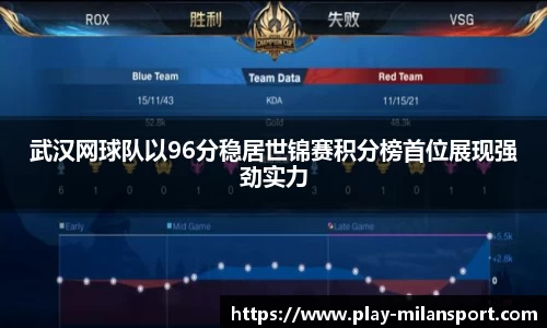 武汉网球队以96分稳居世锦赛积分榜首位展现强劲实力